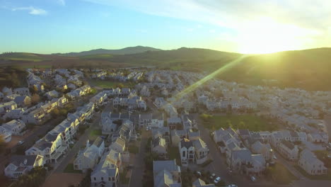 suburbios en el corazón de las fantásticas tierras del vino