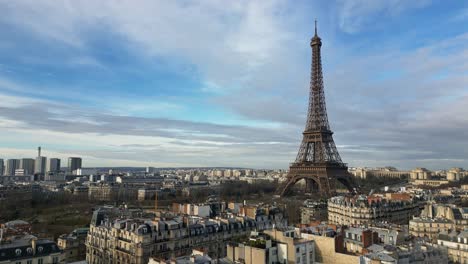 tour eiffel and paris cityscape, france