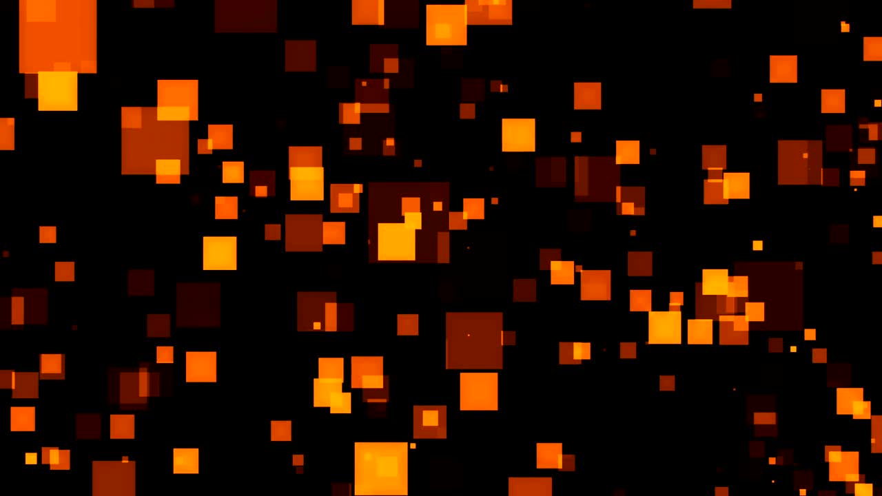 fondo de computadora animado abstracto con cuadrados amarillos