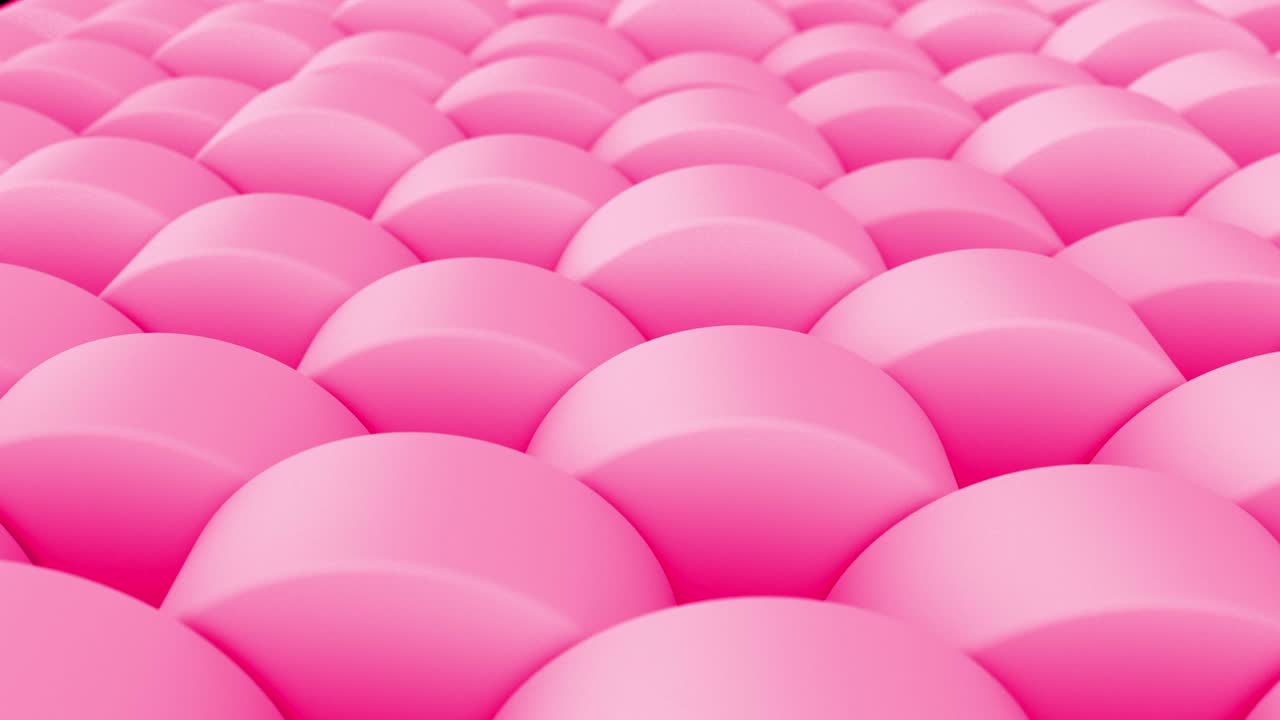 다양한 색상 모양의 3d 추상 세트 실린더 둥근 객체 배경 4k 컴퓨터 렌더링 루프 애니메이션 영상