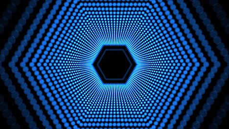túnel de conducción hexagonal