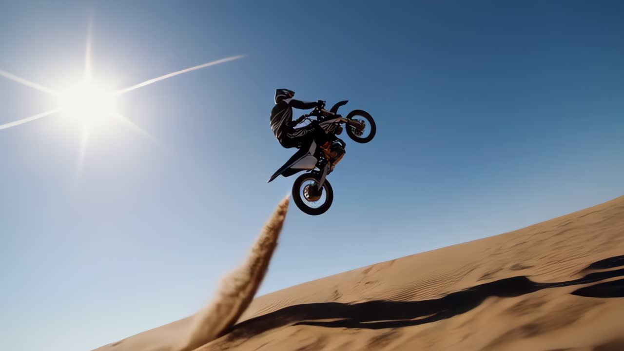 Dirt Biking Adventures in the Desert Dunes