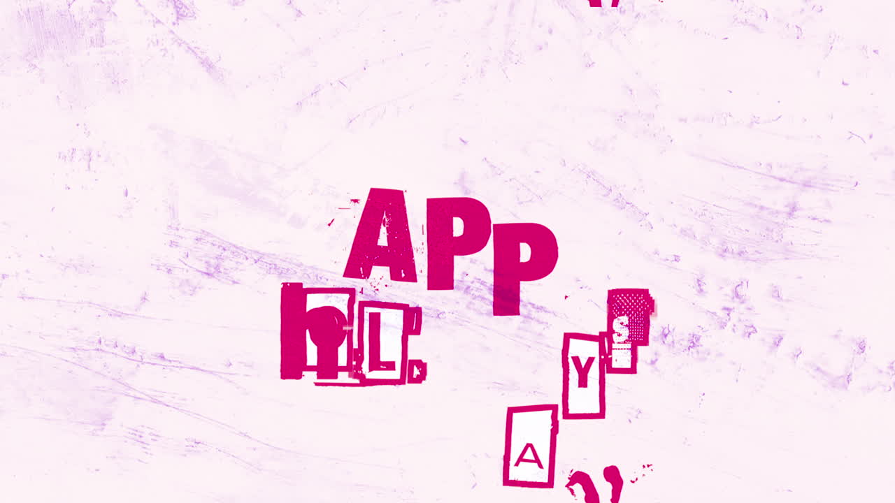 Happy Holidays text with noise on pink hipster texture