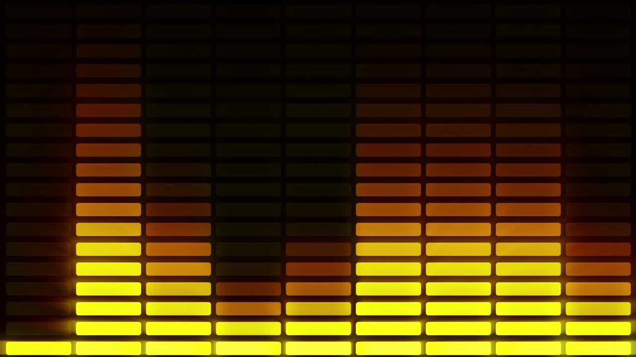 espectro del ecualizador de audio