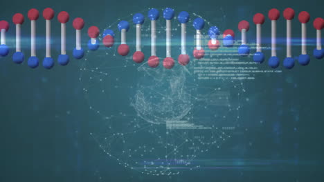 Processing-scientific-data,-DNA-strand-and-binary-coding-animation