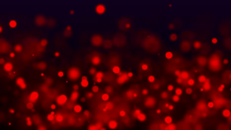 bokeh rojo brillante, poca profundidad de campo, fondo generado por computadora, fondo de renderización 3d