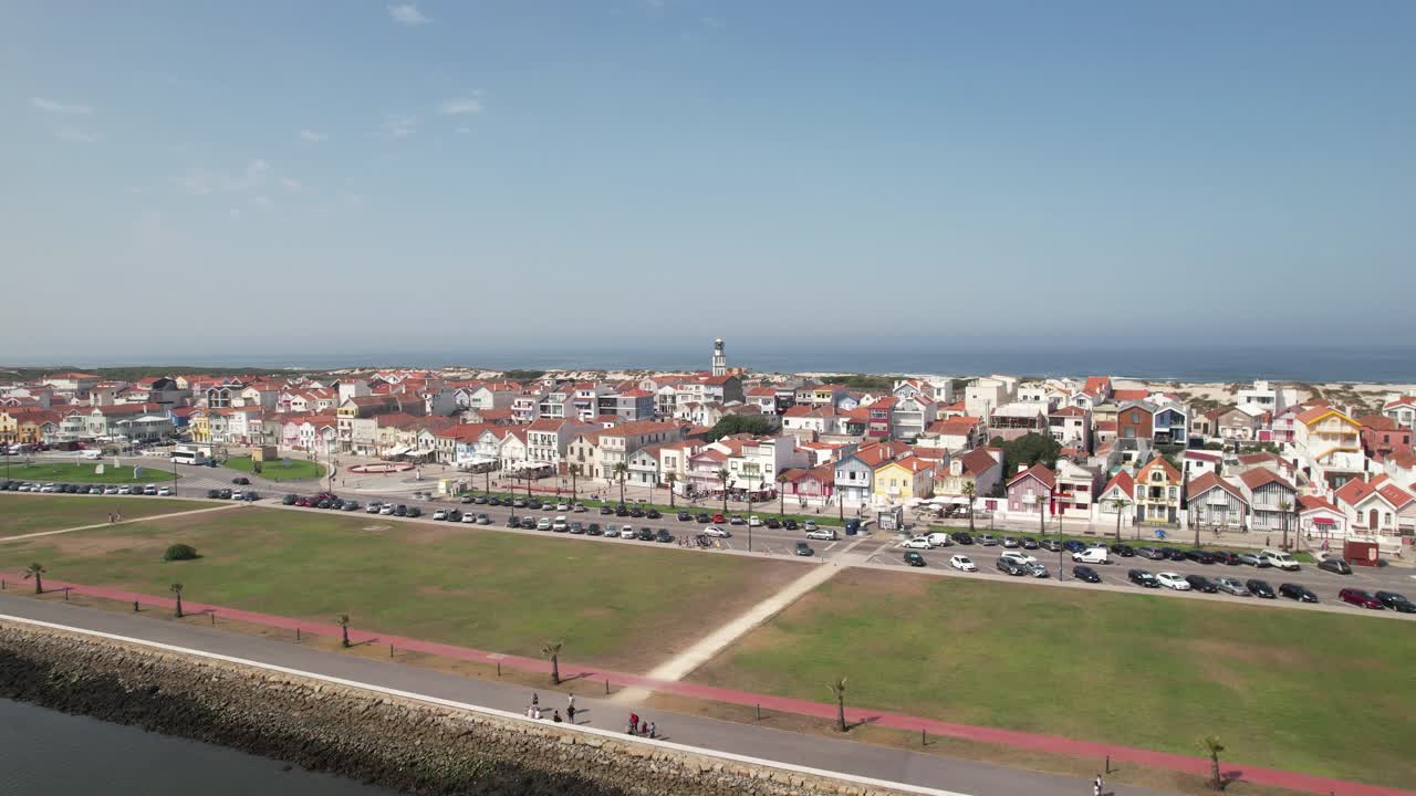 Spiaggia di Costa Nova, Aveiro, Portogallo