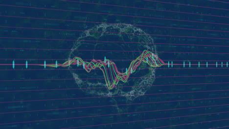 Animación-Del-Procesamiento-De-Datos-Sobre-El-Cerebro-Humano