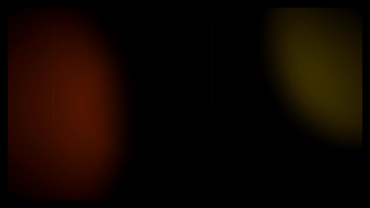 Vintage film-overlay med røde og gule lyslækager