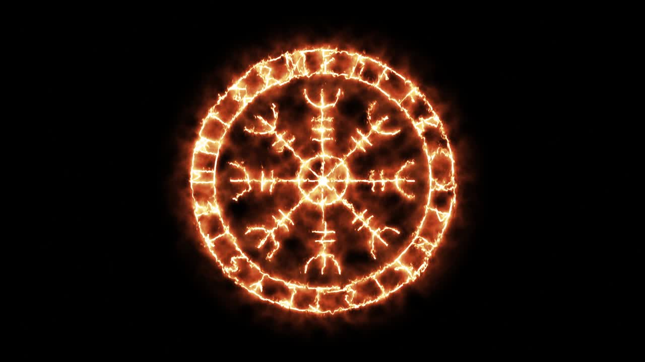 Animated runic sign.