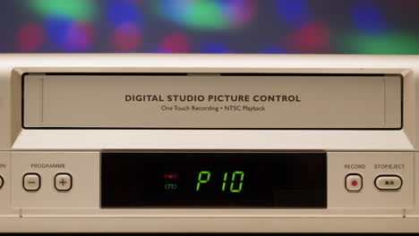 vintage vhs player
