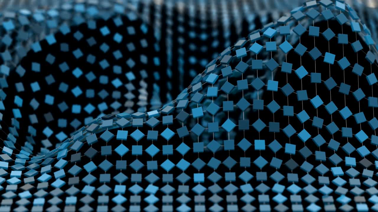 4k 네트워크 분자 mesh