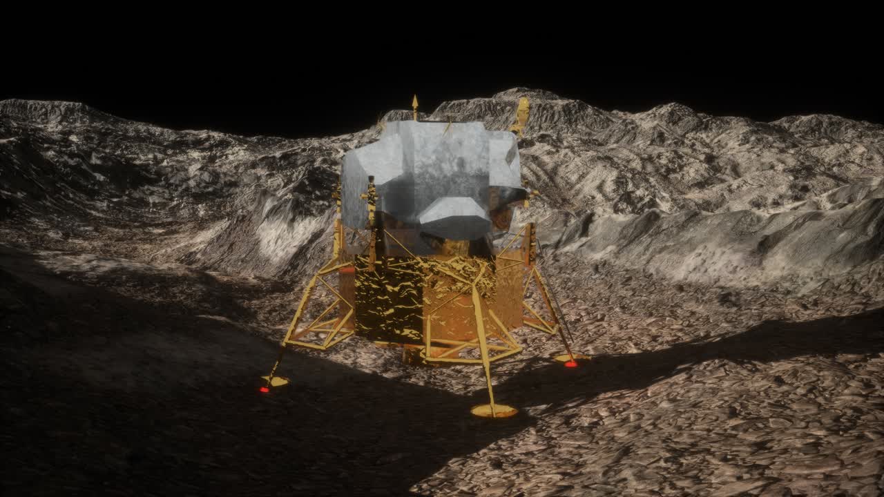 lunar landing mission on the Moon