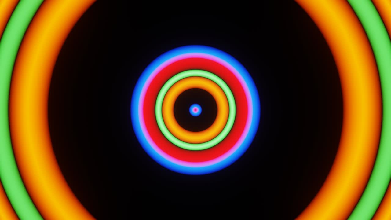 다이버젠트 컬러 디스코 링 (divergent color disco rings)