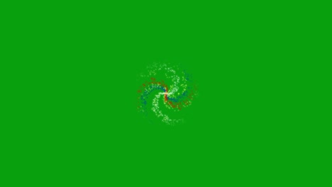 magic vortex green screen motion graphics