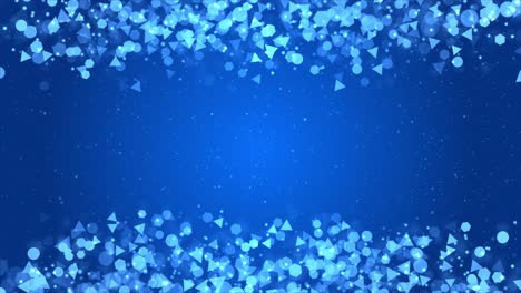 abstract snowfalling beautiful floating dust particles light flare loop background bokeh christmas