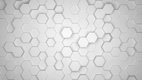 fondo hexagonal abstracto