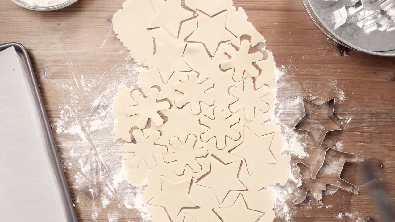 печь рождественские сахарные печенье для санта.