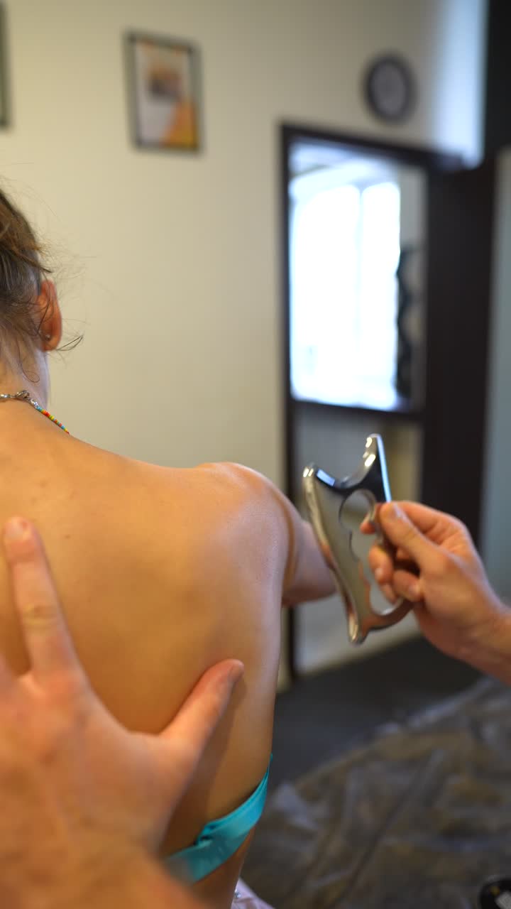 sesión de fisioterapia