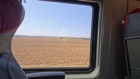 scenic views from a train in piedmont