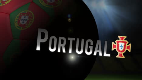 Portugal-world-cup-2014-animation-with-football