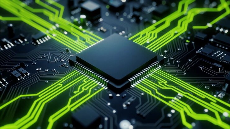 Flusso di dati attraverso una CPU su una scheda madre