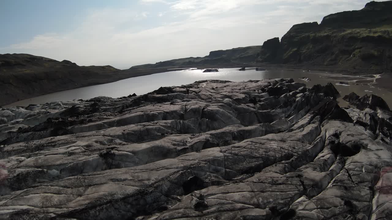 아이슬란드 빙하 풍경