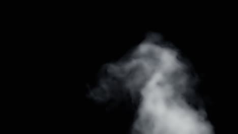 humo de fuego de abajo hacia arriba fondo negro