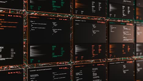 abstract data visualization and programming interface