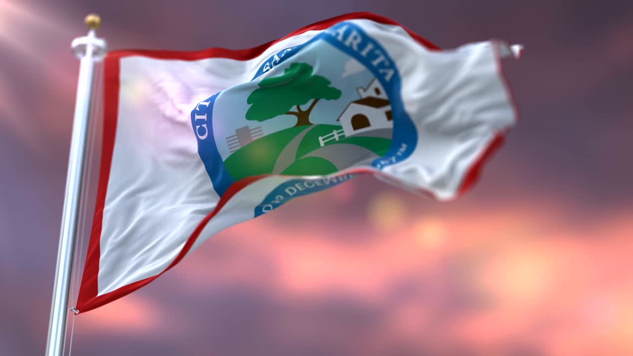 미국 캘리포니아 주 선에 있는 산타 클라리타의 발 - 루프