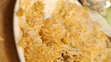 el delicioso pollo biryani