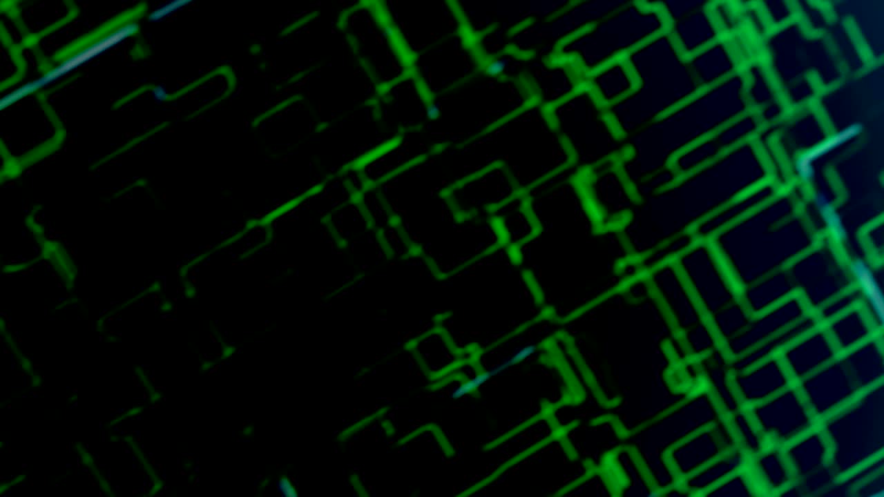 hi tech abstracto futurista tecnología digital de fondo animación 3d 4k