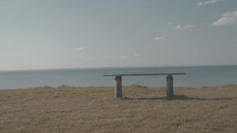 vista del océano desde un banco sutil