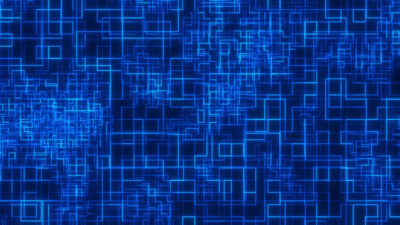 Digital Data Moving : Abstract 3D Rendering of Scientific Technology Conveys Connectivity