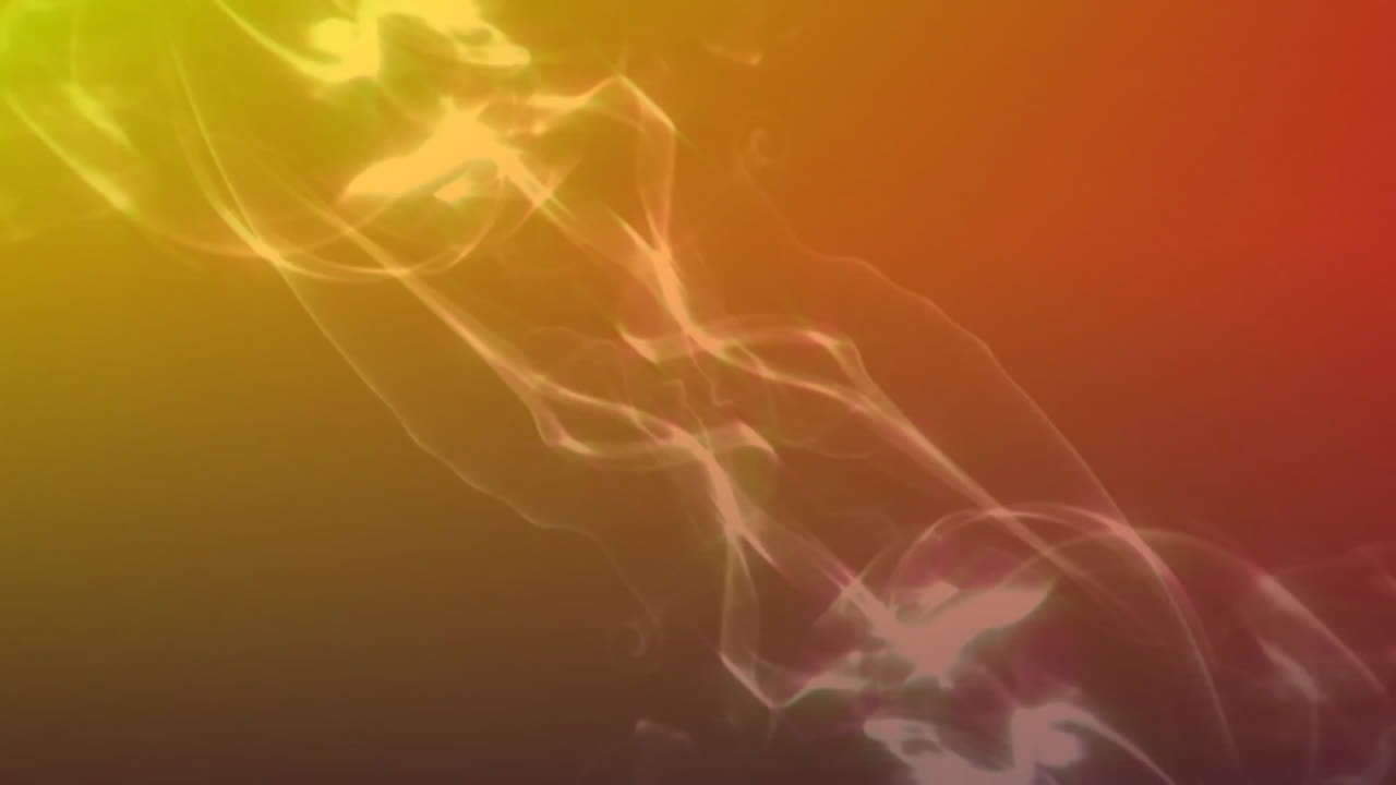 анимация светлых пятен на оранжевом фоне