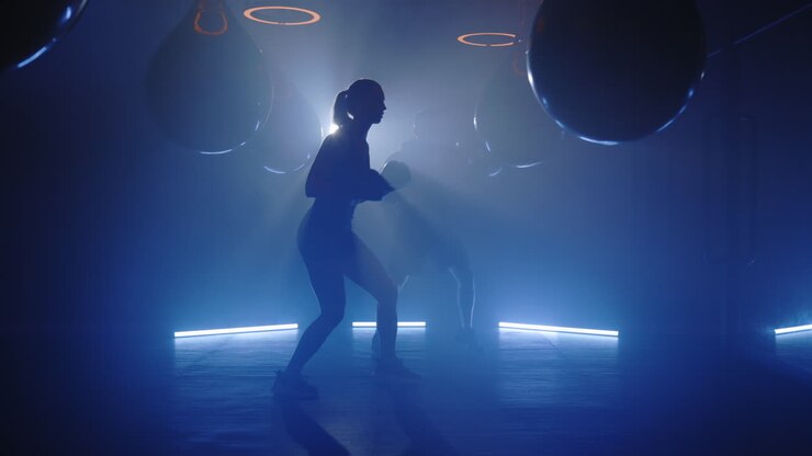 Women Boxing Training Session