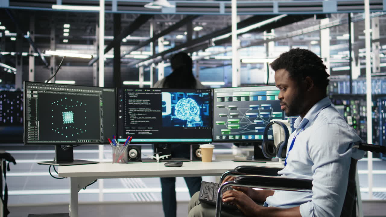 Engineer with paraplegia in data center panicked by AI node tree software error