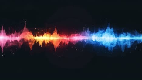 abstract sound wave visualization