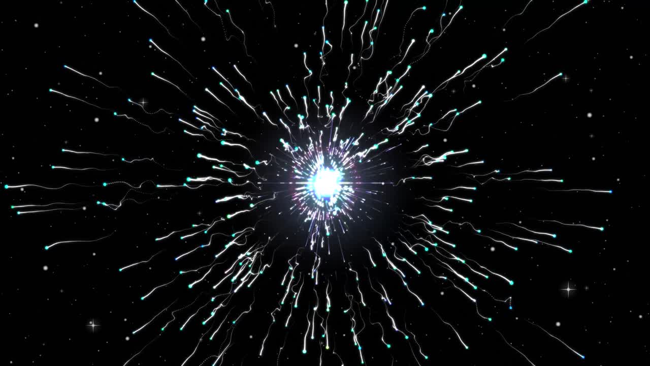 las estrellas chocan en el espacio y crean una nueva y extraña galaxia