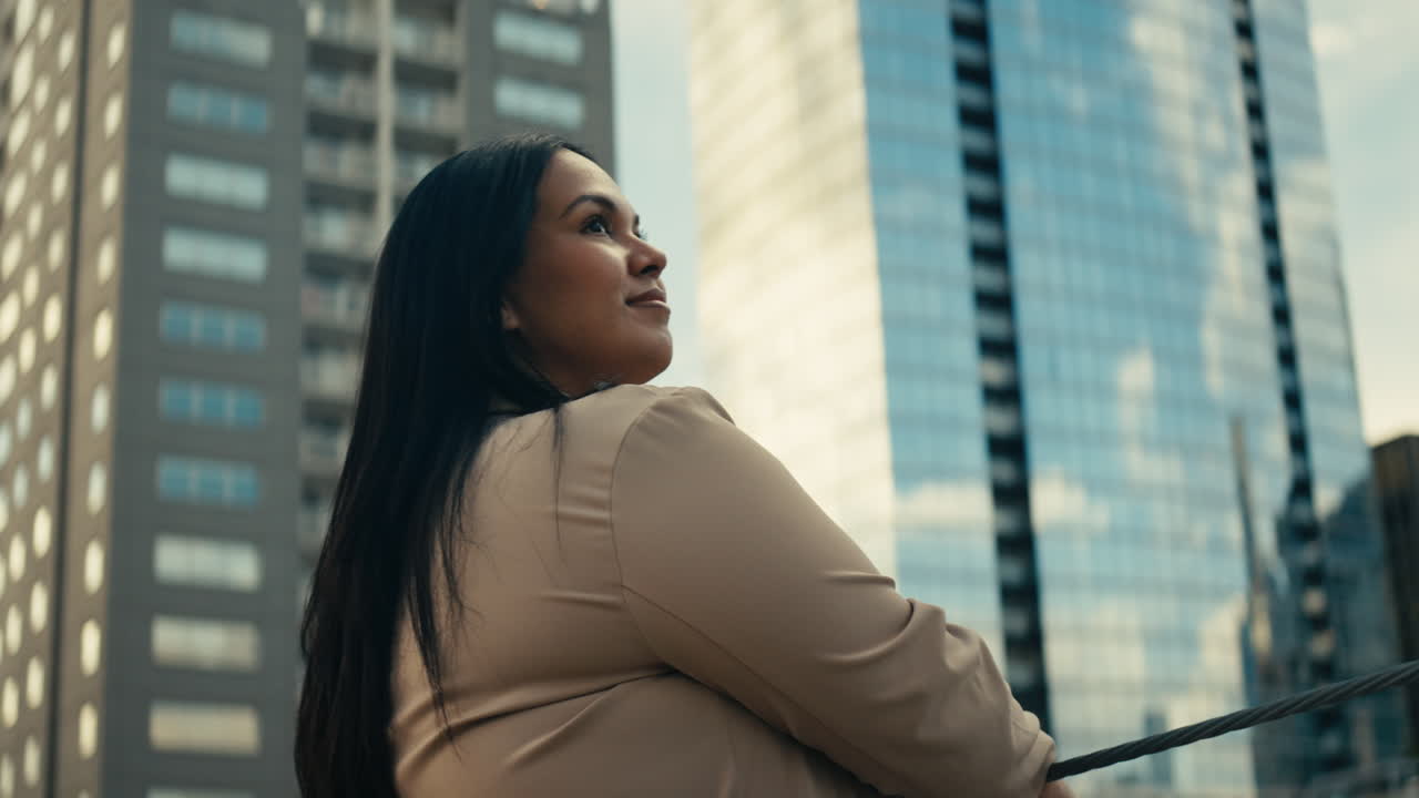 Professional Woman in Urban Setting