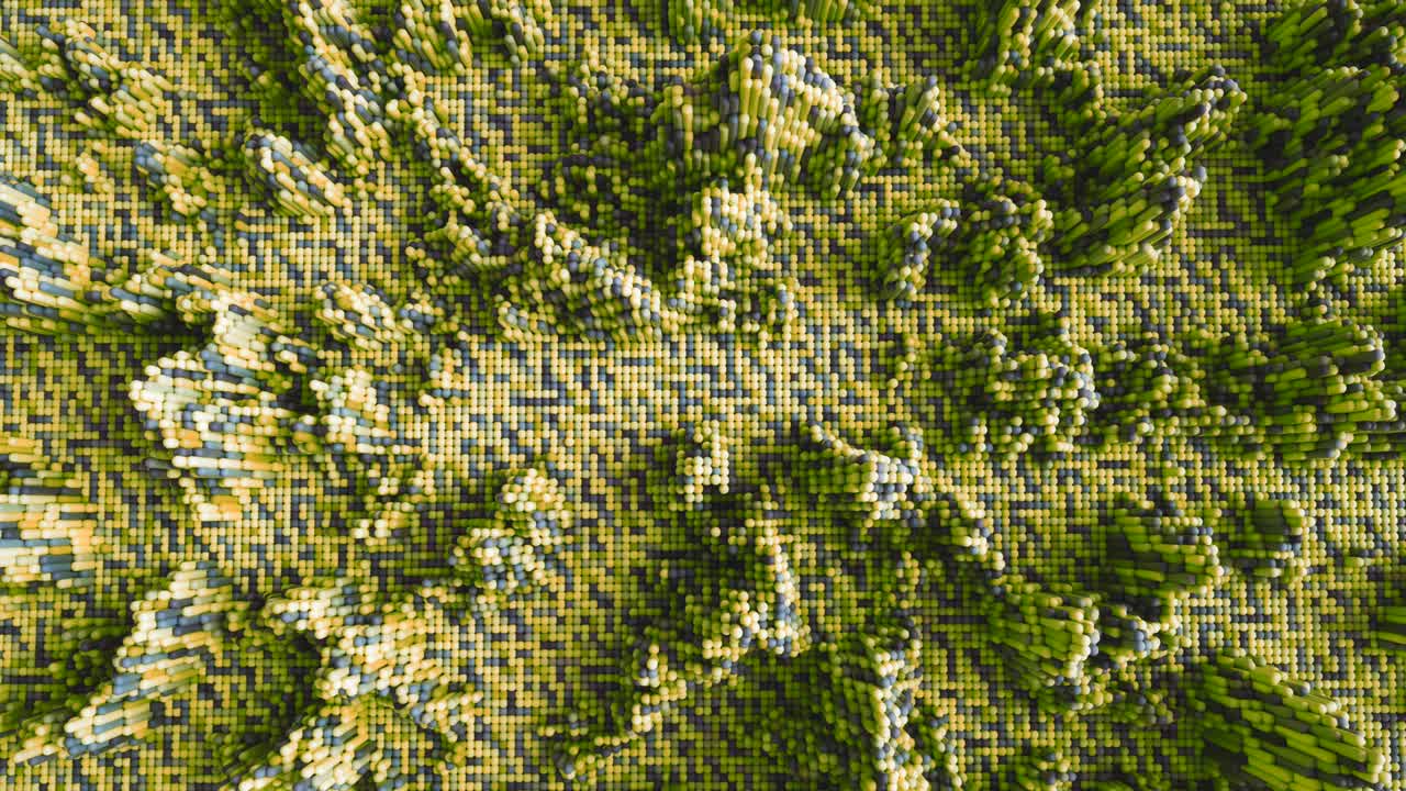 4k código genético abstracto.