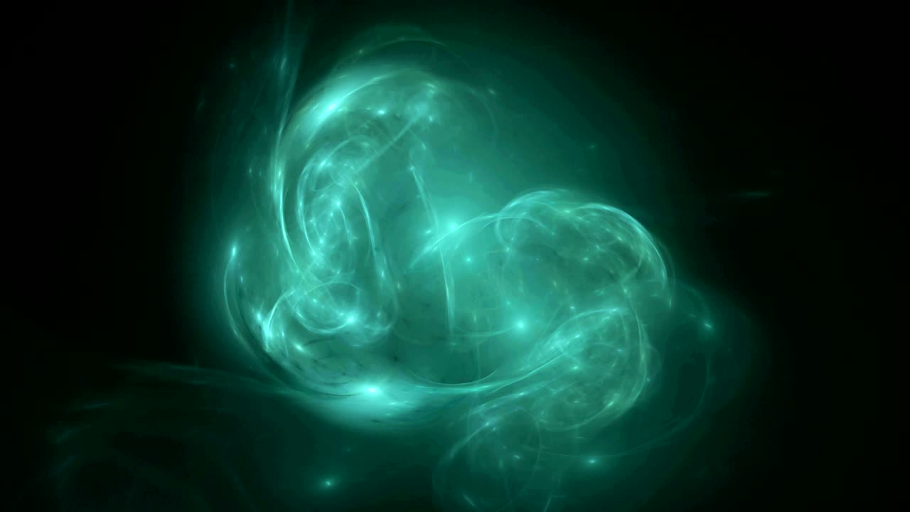 patrón de nebulosa verde fondo de movimiento abstracto