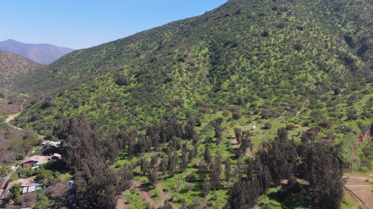 From the hills to the harvest: Chile's spring transformation, metropolitan region, country of Chile