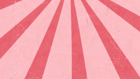 animación de rayas vibrantes rosadas rotativas que se mueven en movimiento hipnótico en un bucle sin costuras