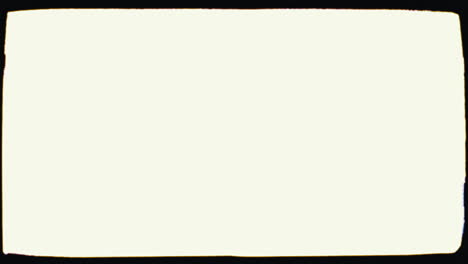 blank tv screen