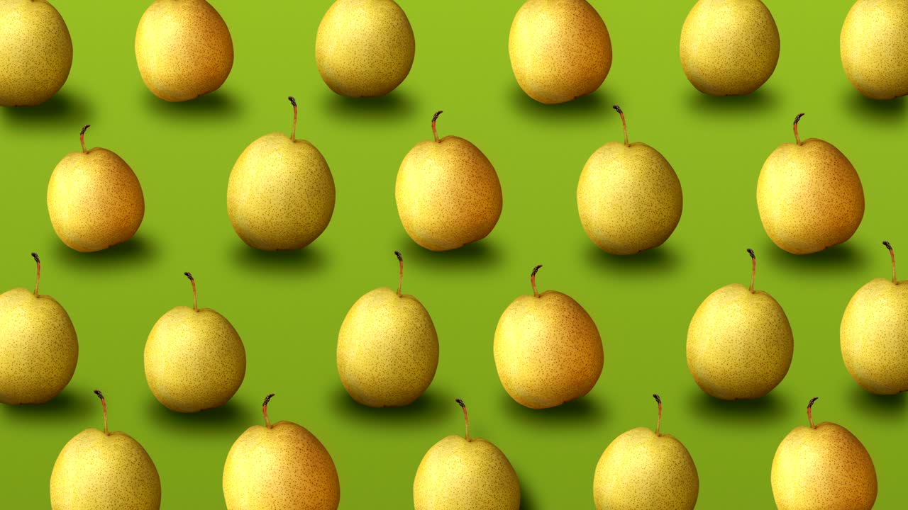 Background from fresh pears