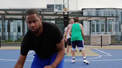 basketball player playing basketball 4k