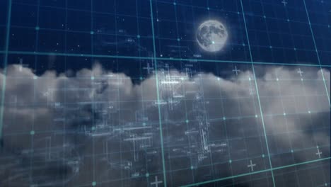 compuesto digital de un plan cibernético
