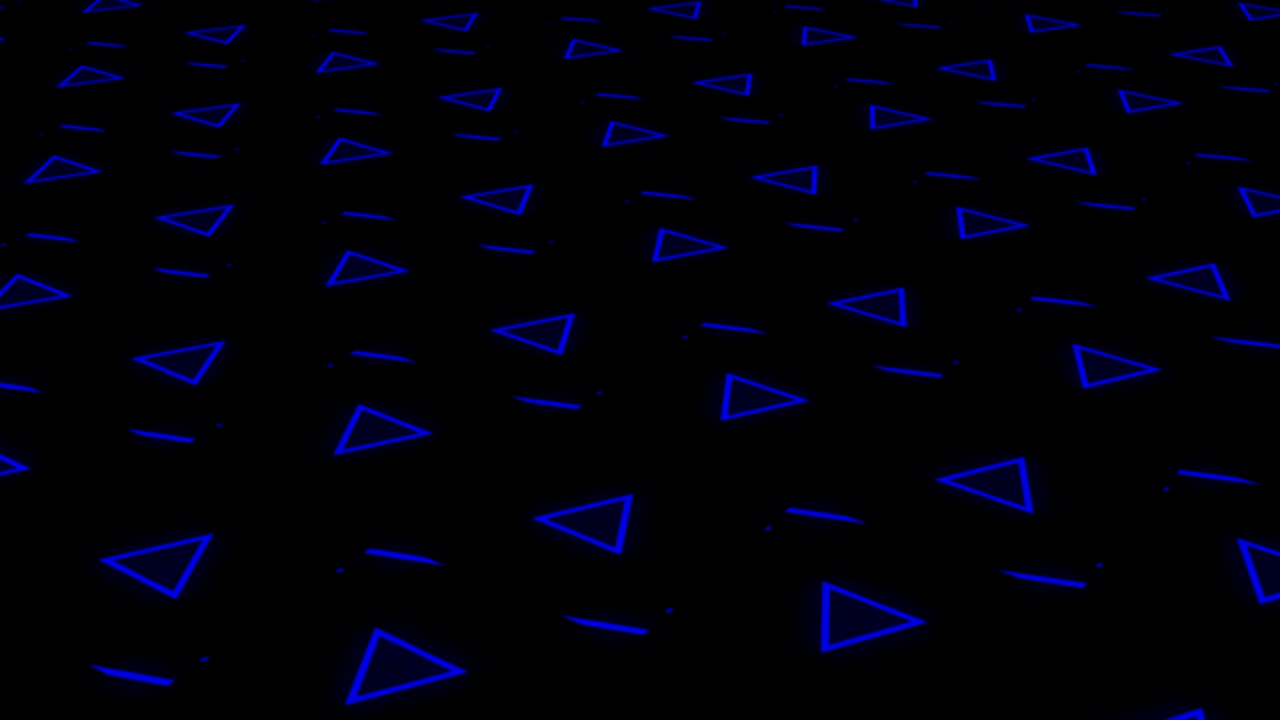 triangle party led screen abstract background