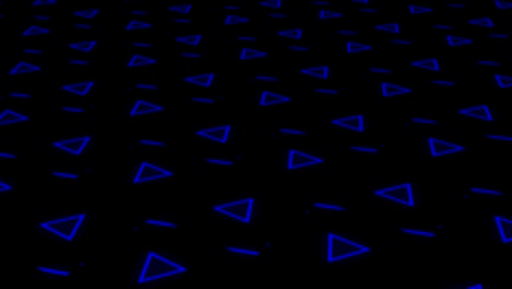 triangle party led screen abstract background